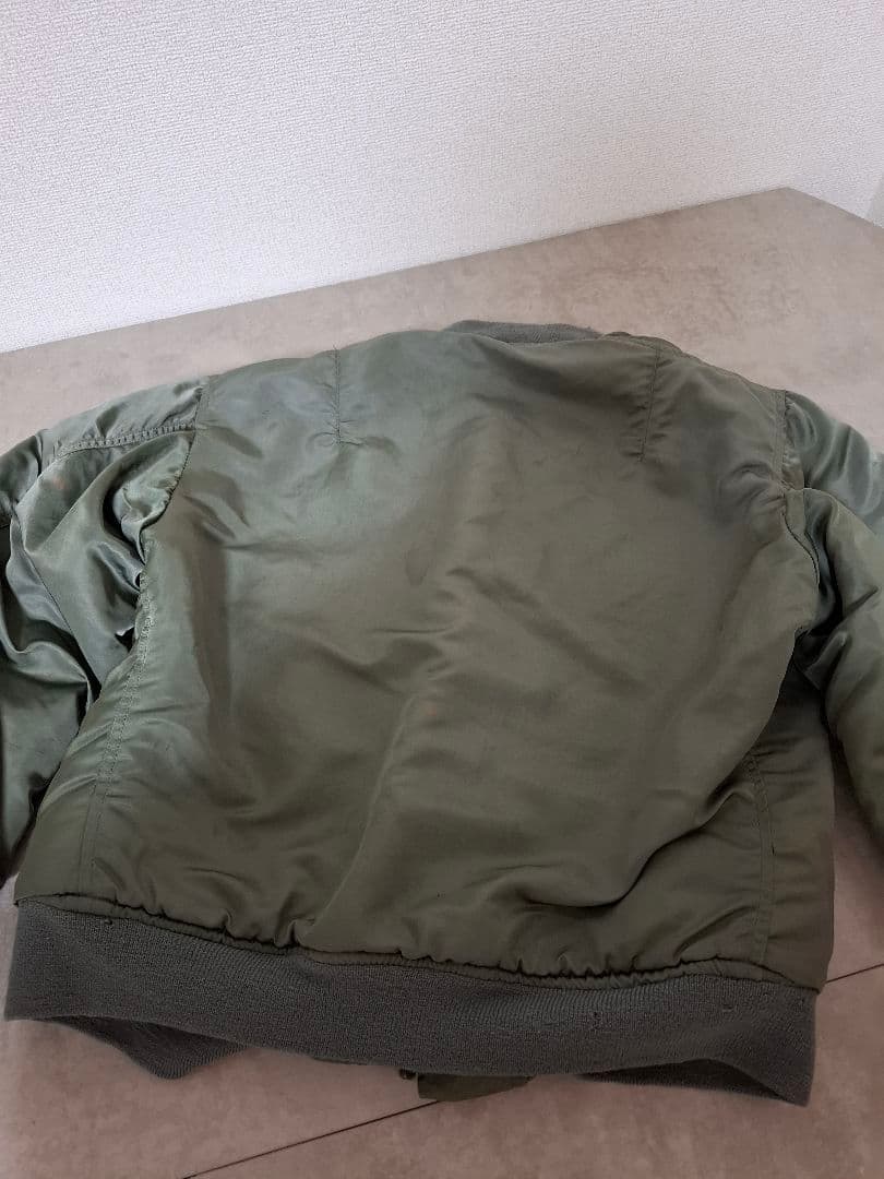 米軍実物 MA-1 フライトジャケット 1973年製　SMALL