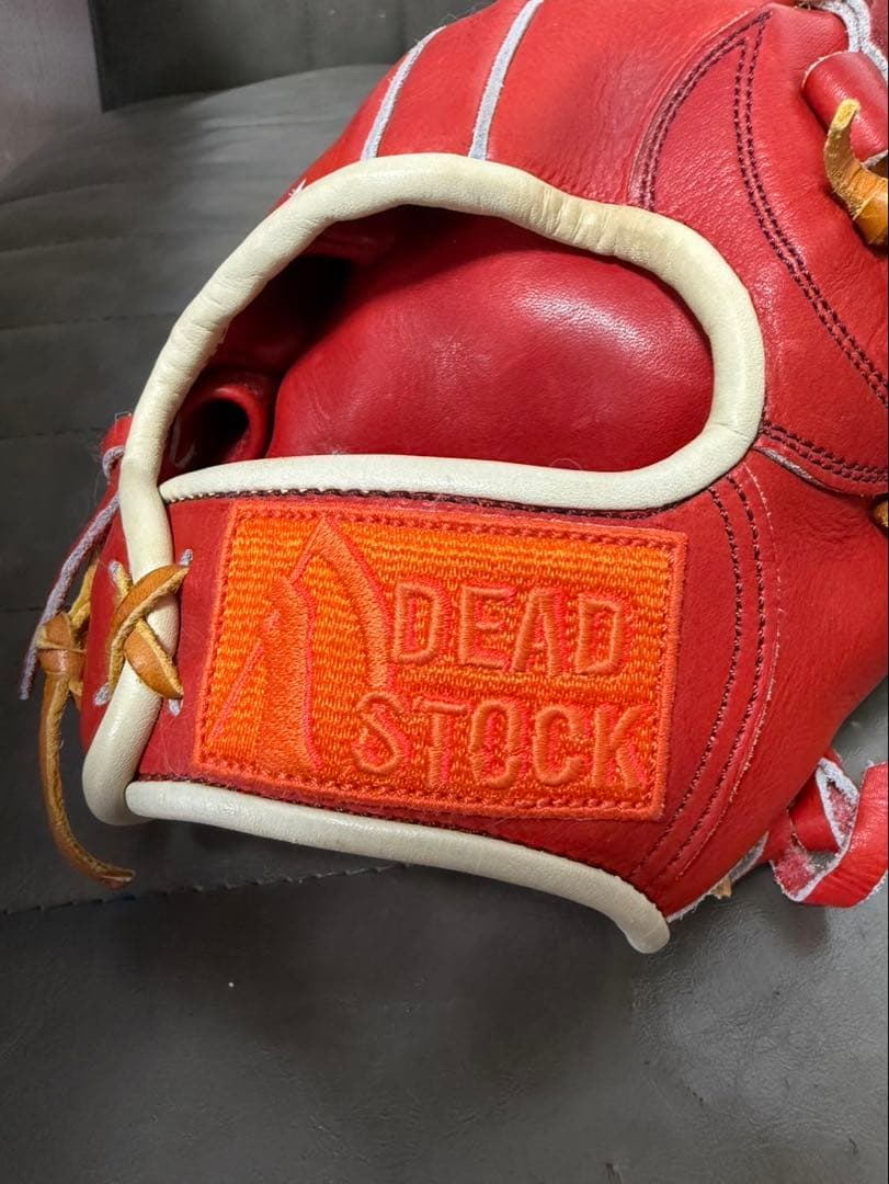 DEADSTOCK 硬式用ジュテルレザーグローブ