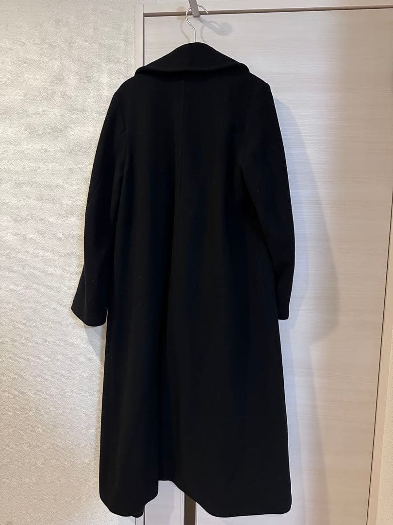 CLANE LADY MAXI GOWN COAT ブラック