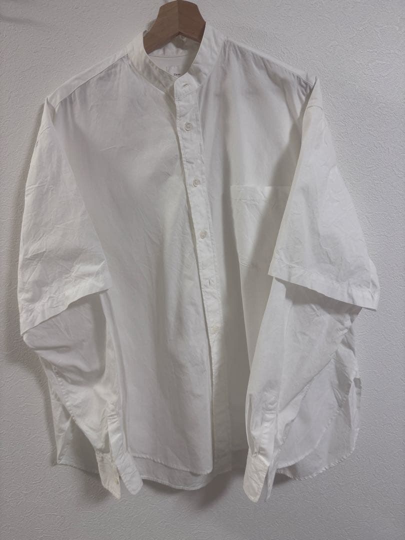name. ホワイト オーバーサイズシャツ 長袖
