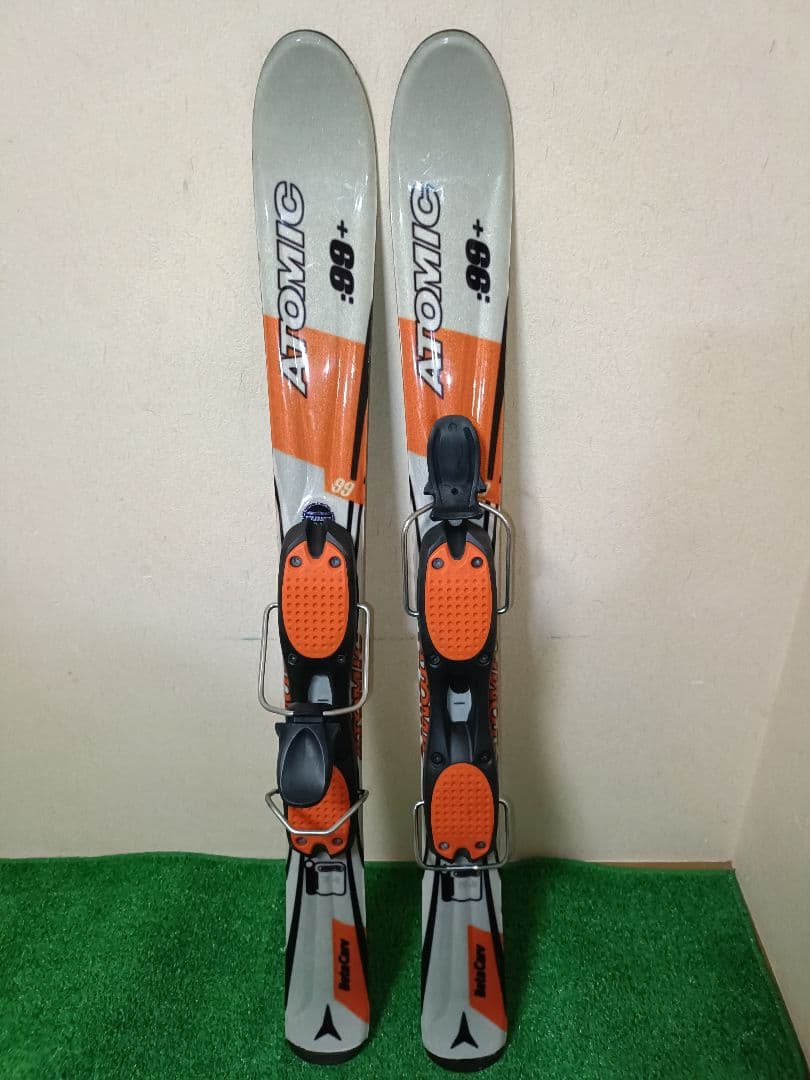 アトミック ショートカービングスキー(98cm)＋ビンディング