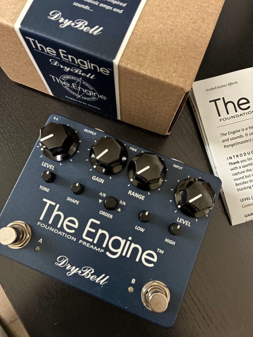 【美品】DryBell The Engine☆オーバードライブ・プリアンプ