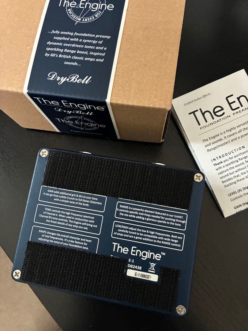 【美品】DryBell The Engine☆オーバードライブ・プリアンプ