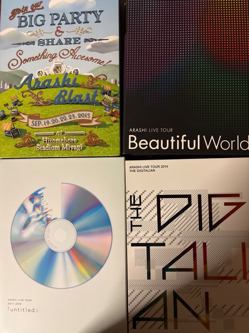 嵐LIVE DVD 17本まとめ売り