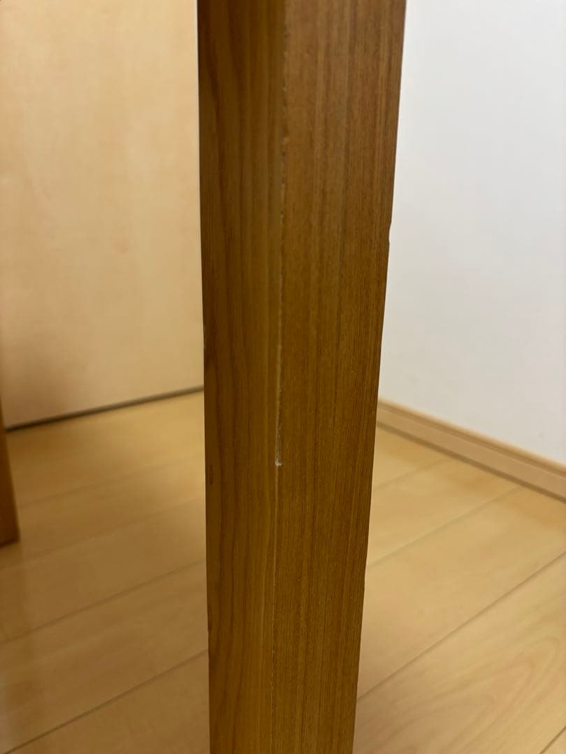 無印良品　タモ材　ダイニングテーブル