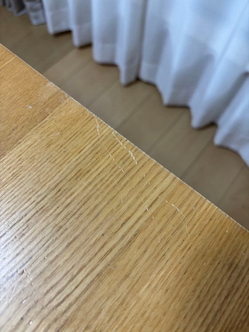 無印良品　タモ材　ダイニングテーブル