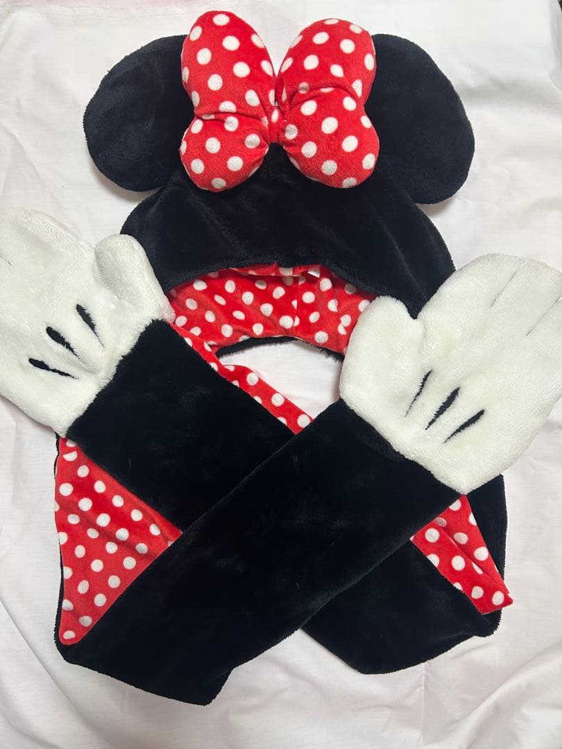 ミニー マフラーキャップ ファンキャップ