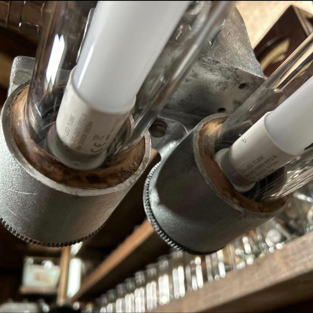 インダストリアル　ビンテージ　ランプ　1129