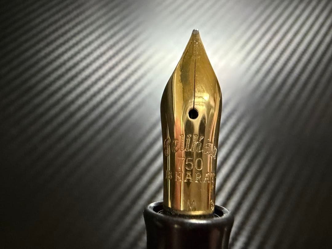 未使用に近い ペリカン 1935 リミテッド グリーン M 中字 万年筆