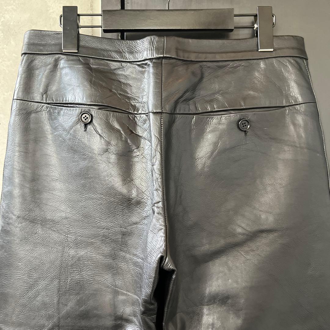 パンツ 00s COSTUME NATIONAL HOMME LEATHER PANTS
