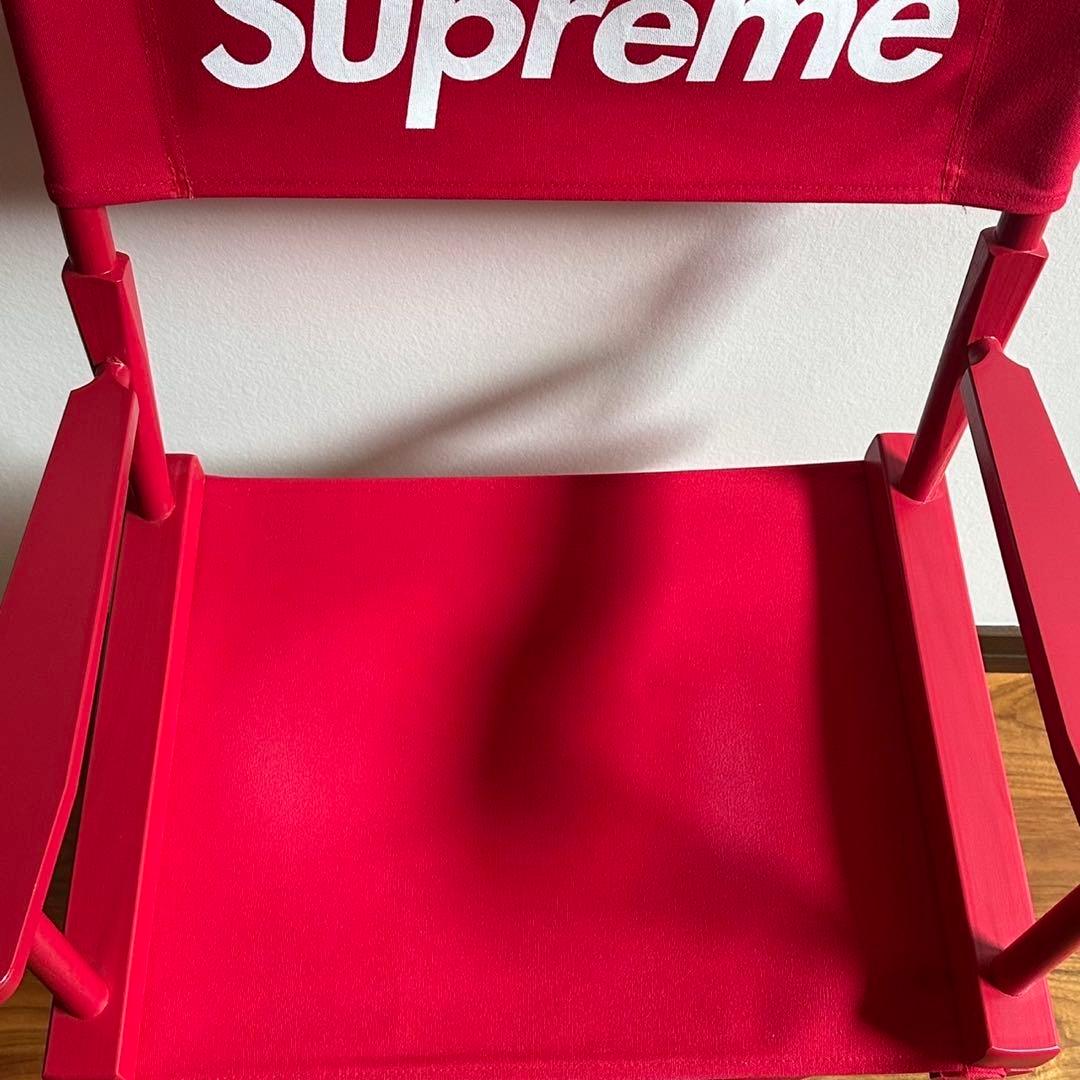 Supreme 19SS ディレクターズチェア 椅子　レッド