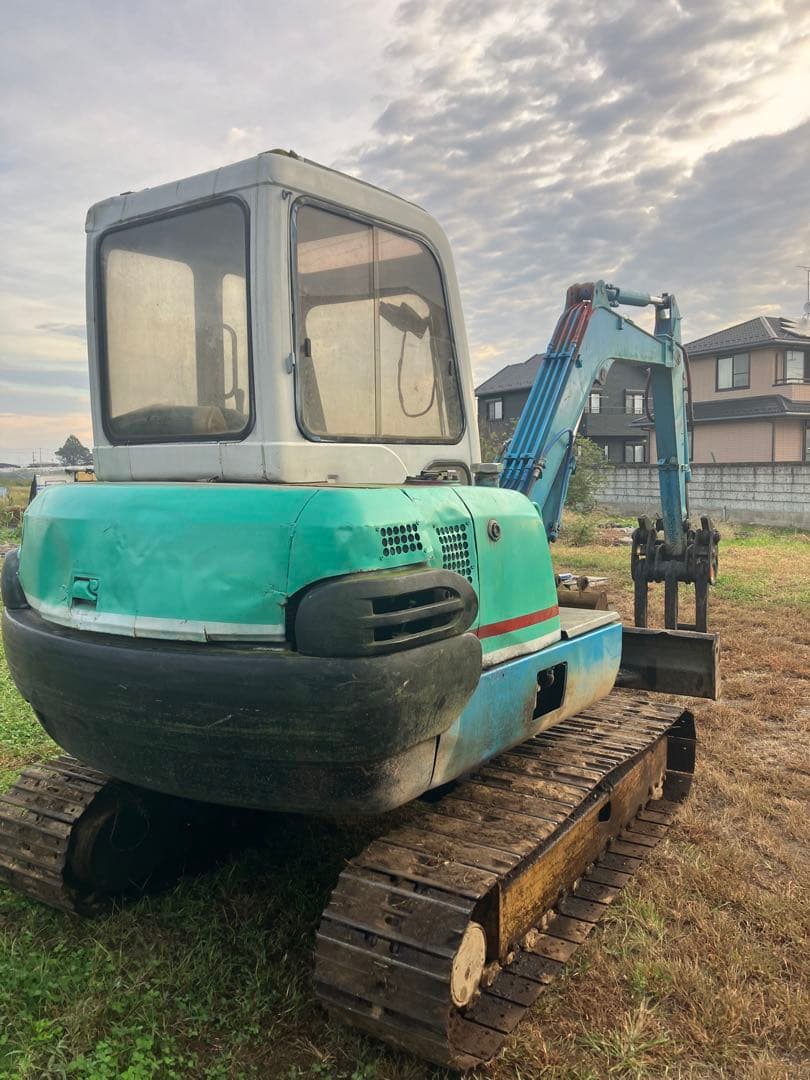 日立 HITACHI EX40-2 ハサミ付き鉄キャタ ユンボ　コマツ　コベルコ