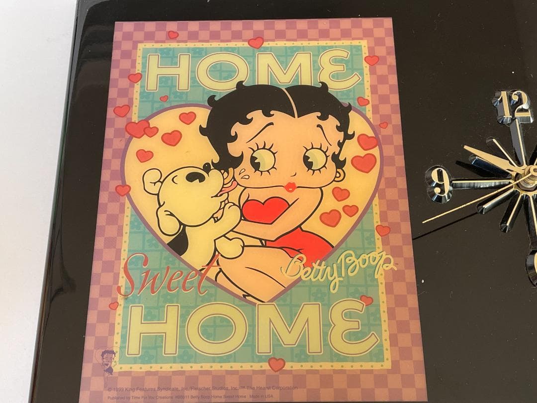 Betty Boop 1999年 ベティブープ ベティちゃん 壁かけ時計