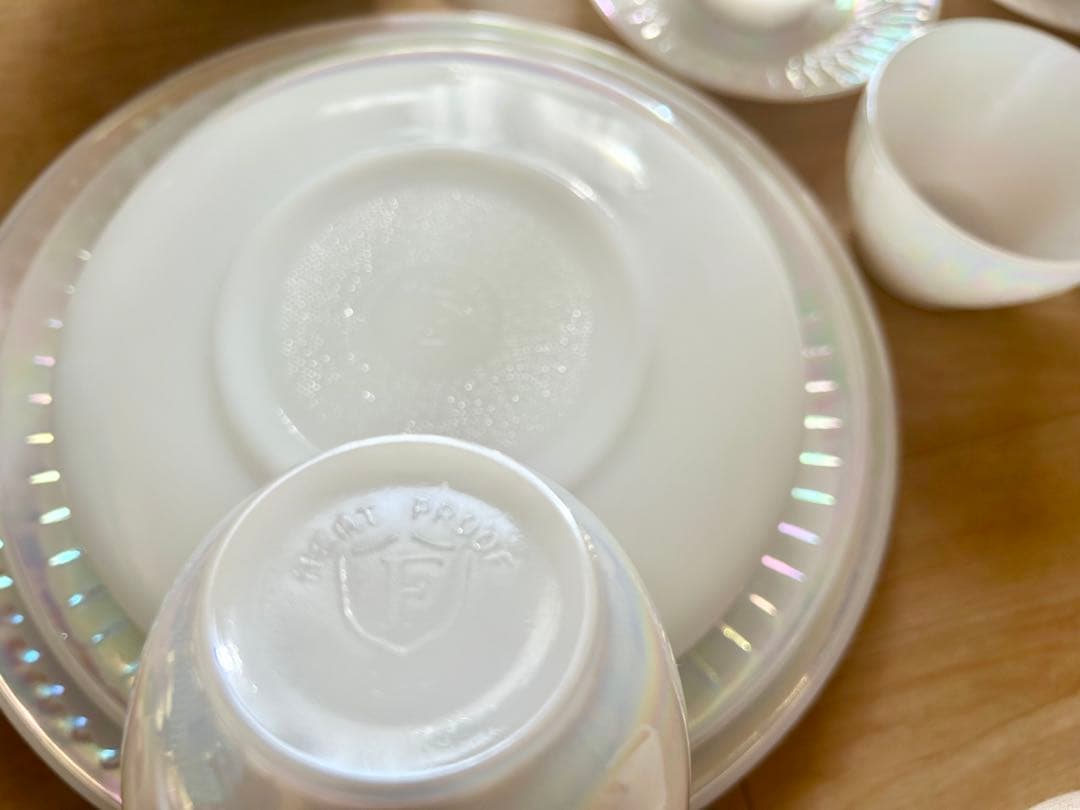 希少 ヴィンテージ 食器セット 27点 フェデラル オーロラ