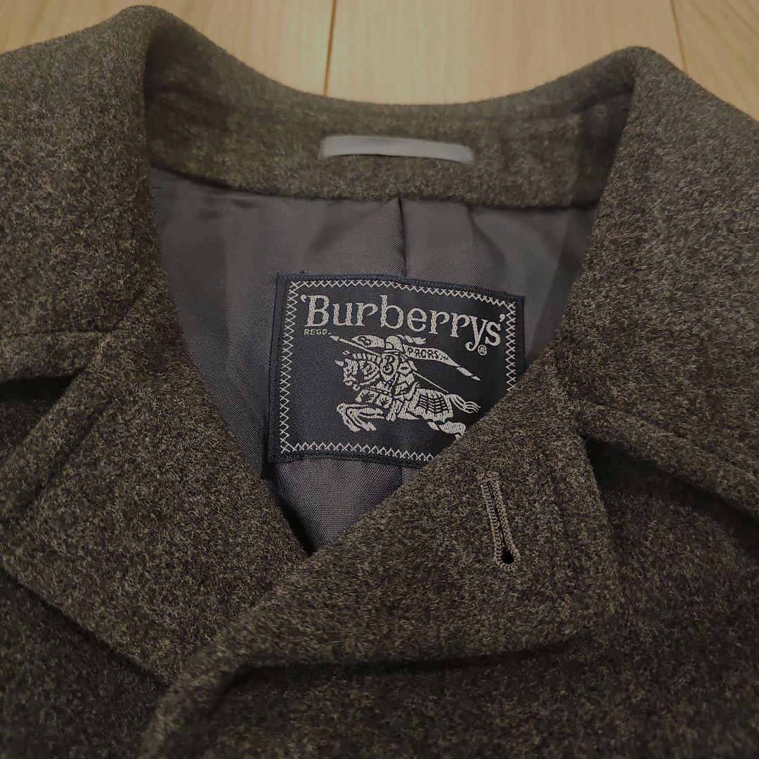 BURBERRY バーバリー ステンカラーコート ウール100％