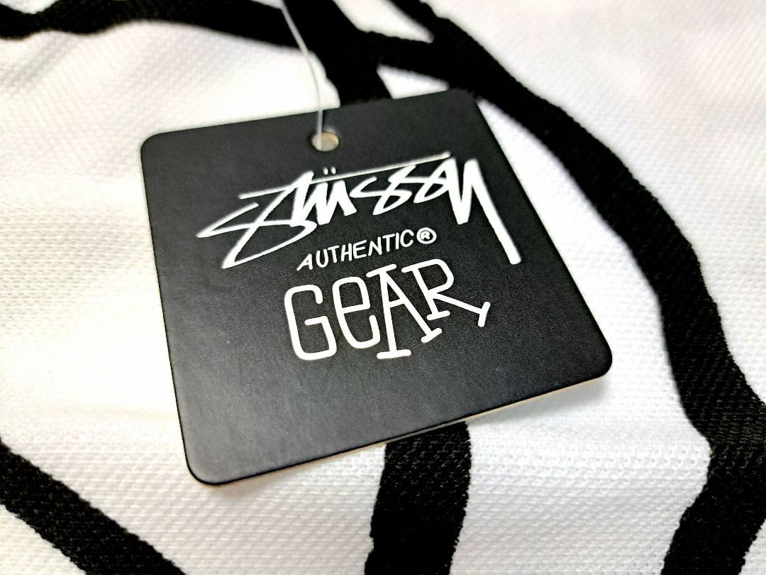 【ゴルフ・S新品 】Stüssy × FL アトミックリング ポロシャツ 白