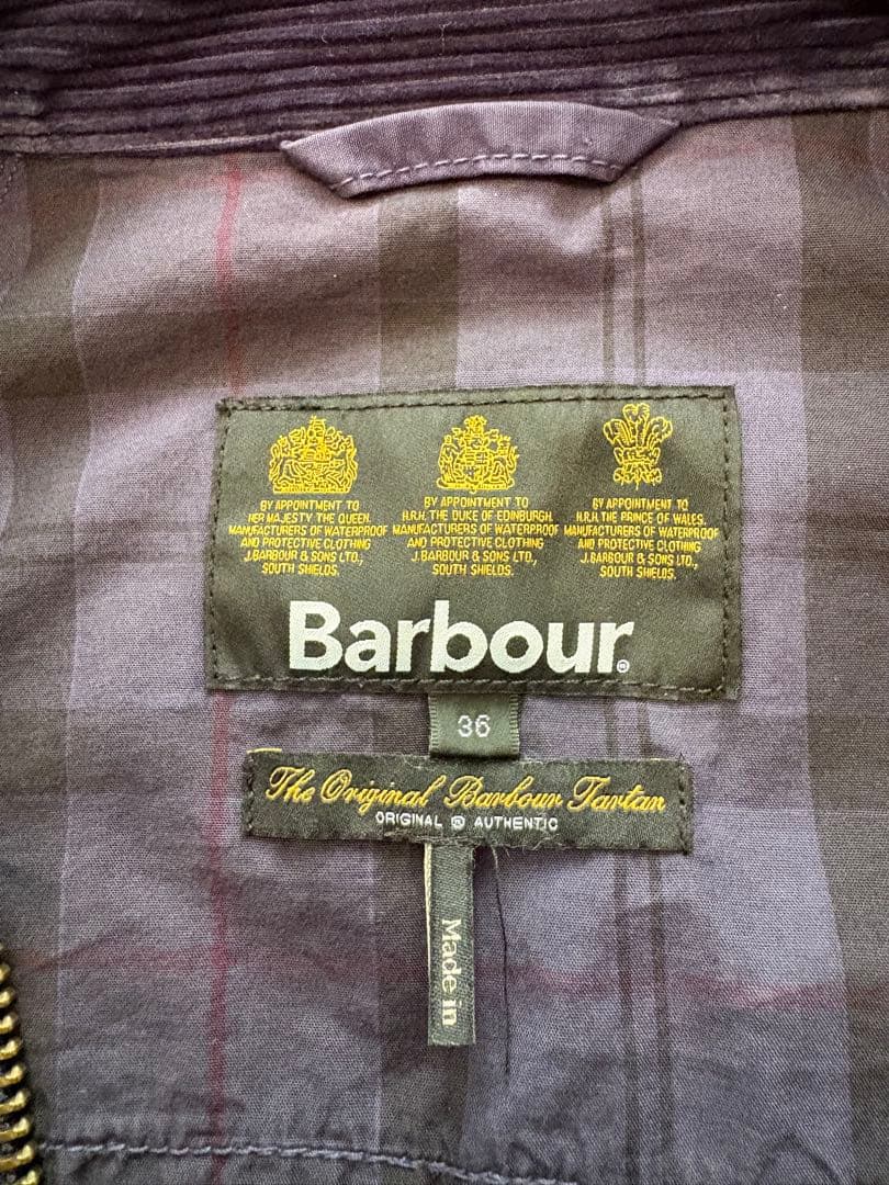 バブアー BARBOUR オーバーダイ スリムビデイル ジャケット