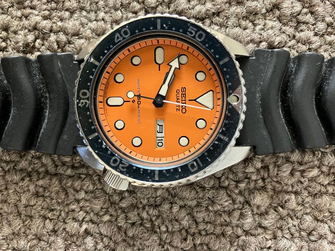 SEIKO セイコー　デイトナ　オレンジ