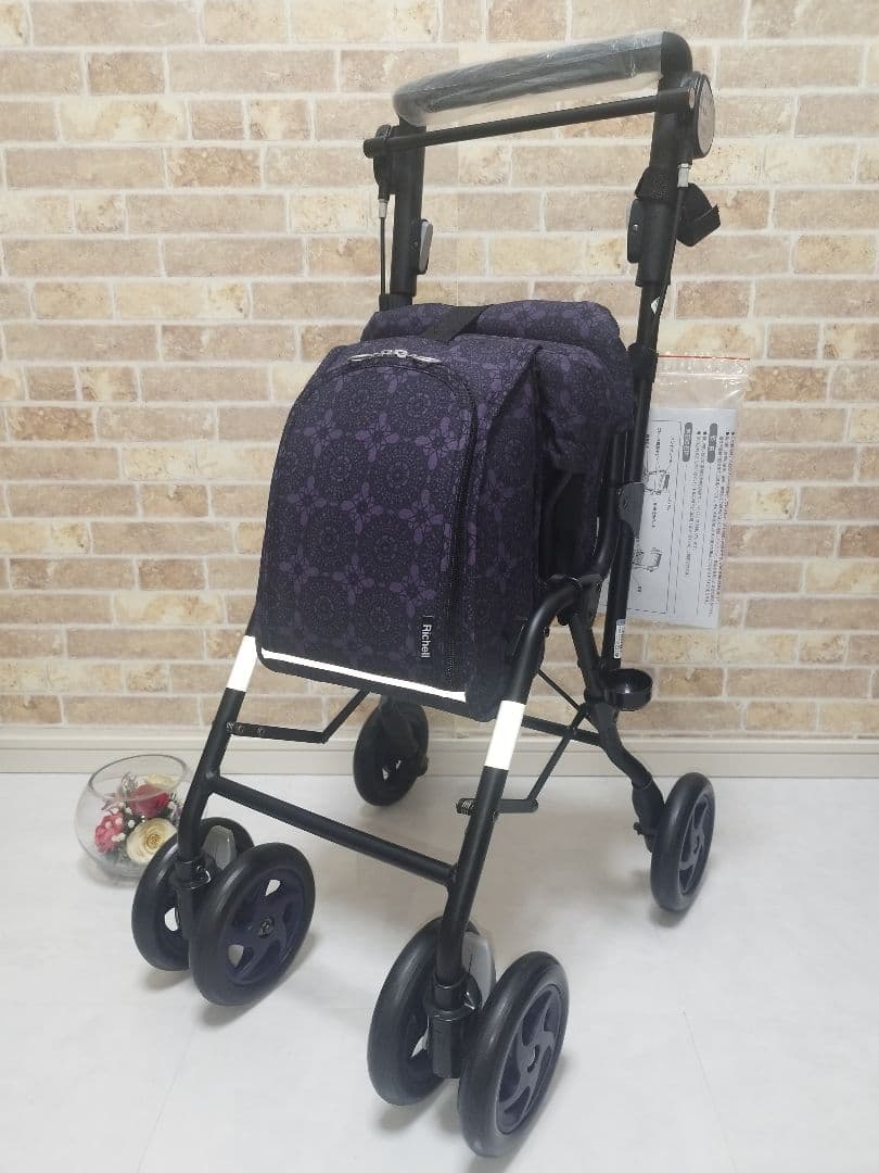 ✨️デッドストック✨️Richell　CP-F　新品未使用　シルバーカー　介護