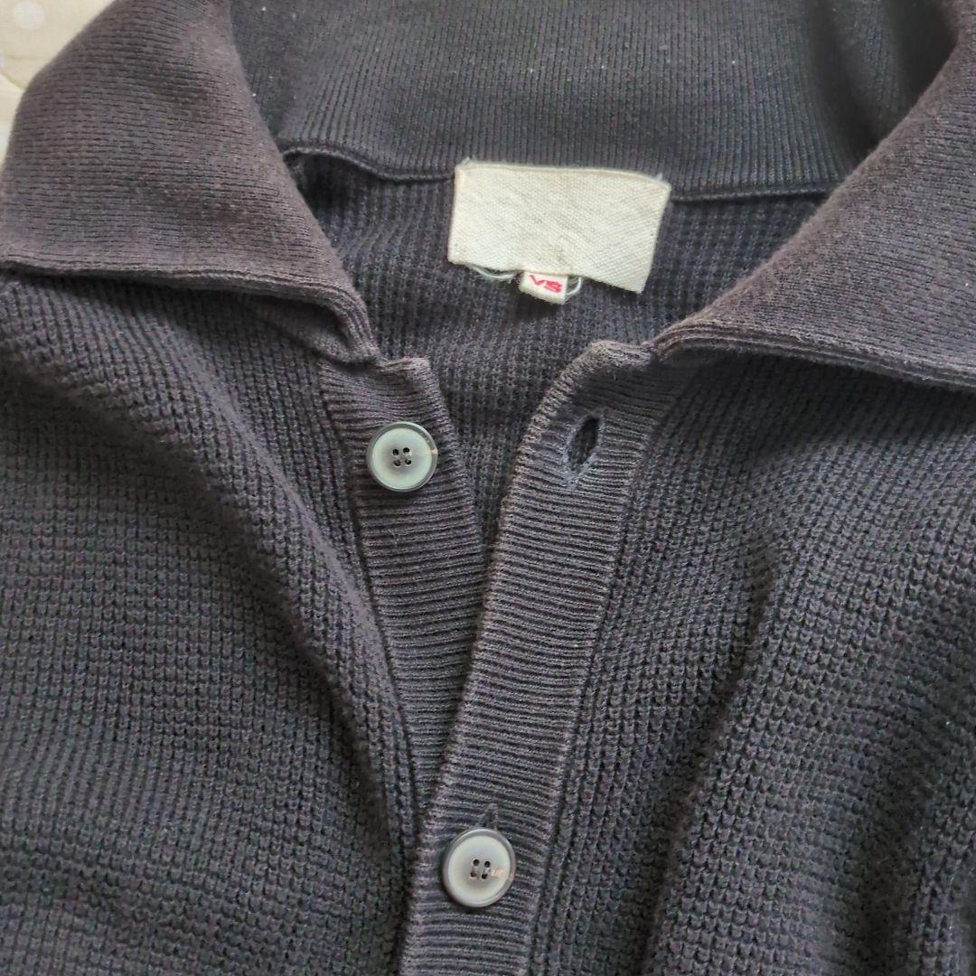 YOKO SAKAMOTO 　KNIT CARDIGAN BLACK