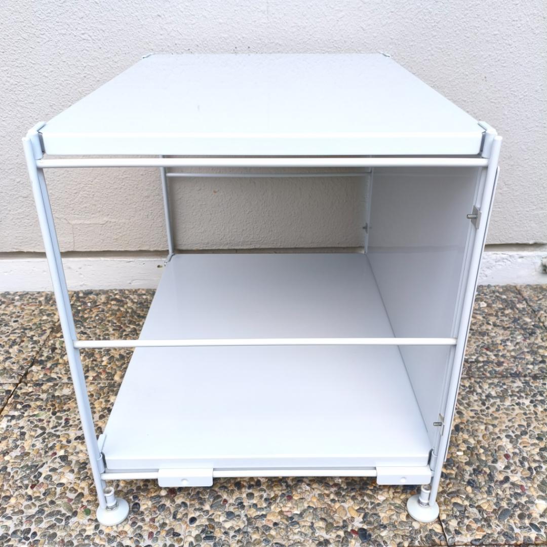 廃盤品 無印良品 スチールユニットシェルフ 棚 グレー