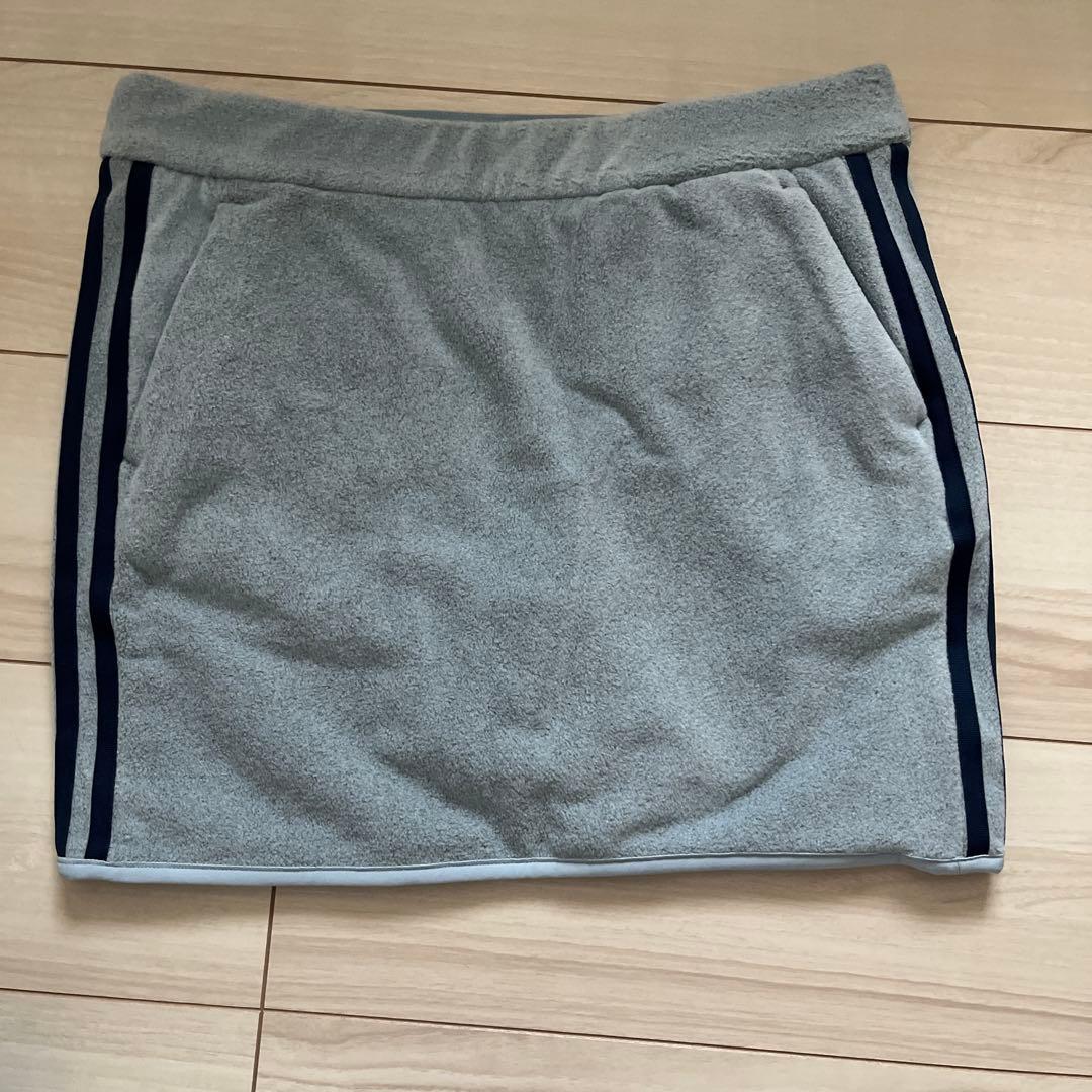 新品　アディダス　ゴルフ　スリーストライプス　フリース　セットアップ　XL