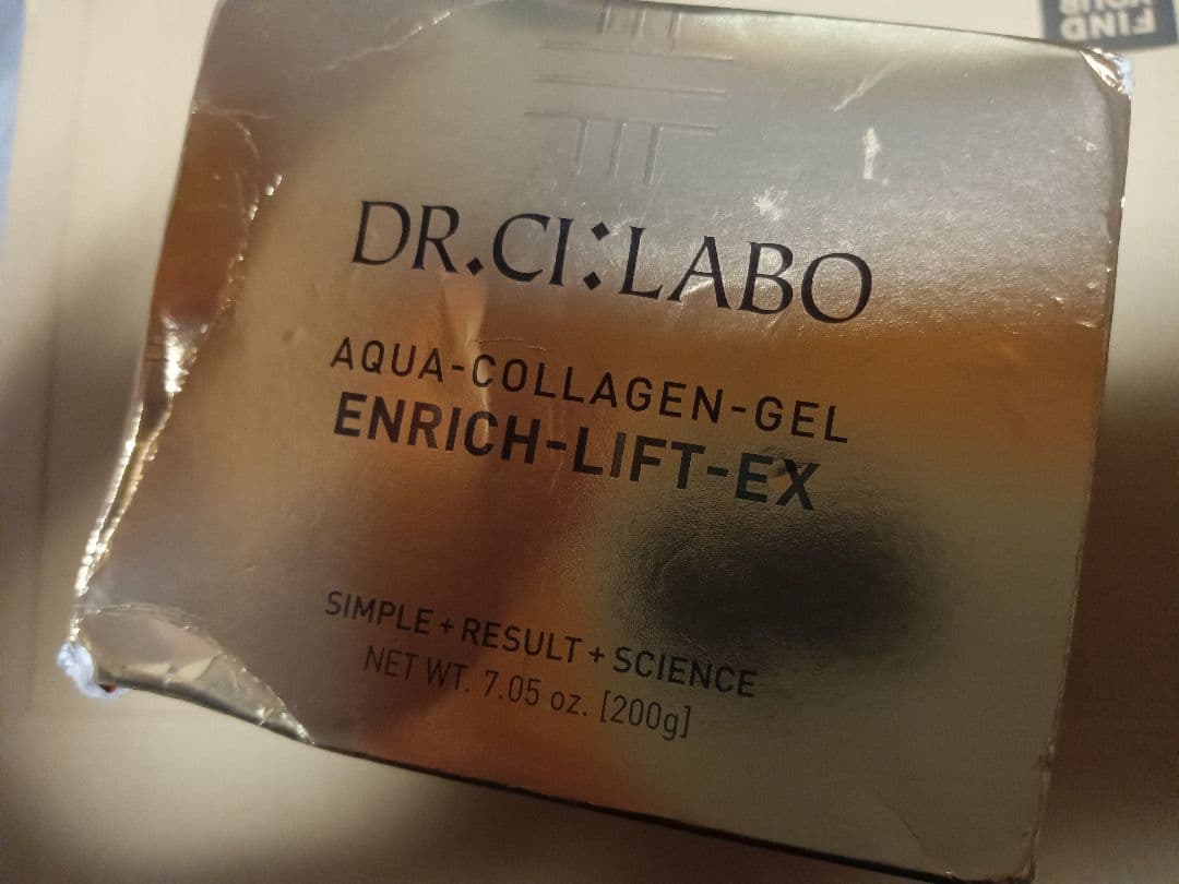 フェイスクリーム DR.CI:Labo Aqua-Collagen-Gel Enrich-Lift