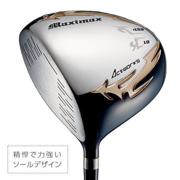 ▼【新品】左 マキシマックスドライバー 三菱プレミア飛匠軽量シャフト レフティ