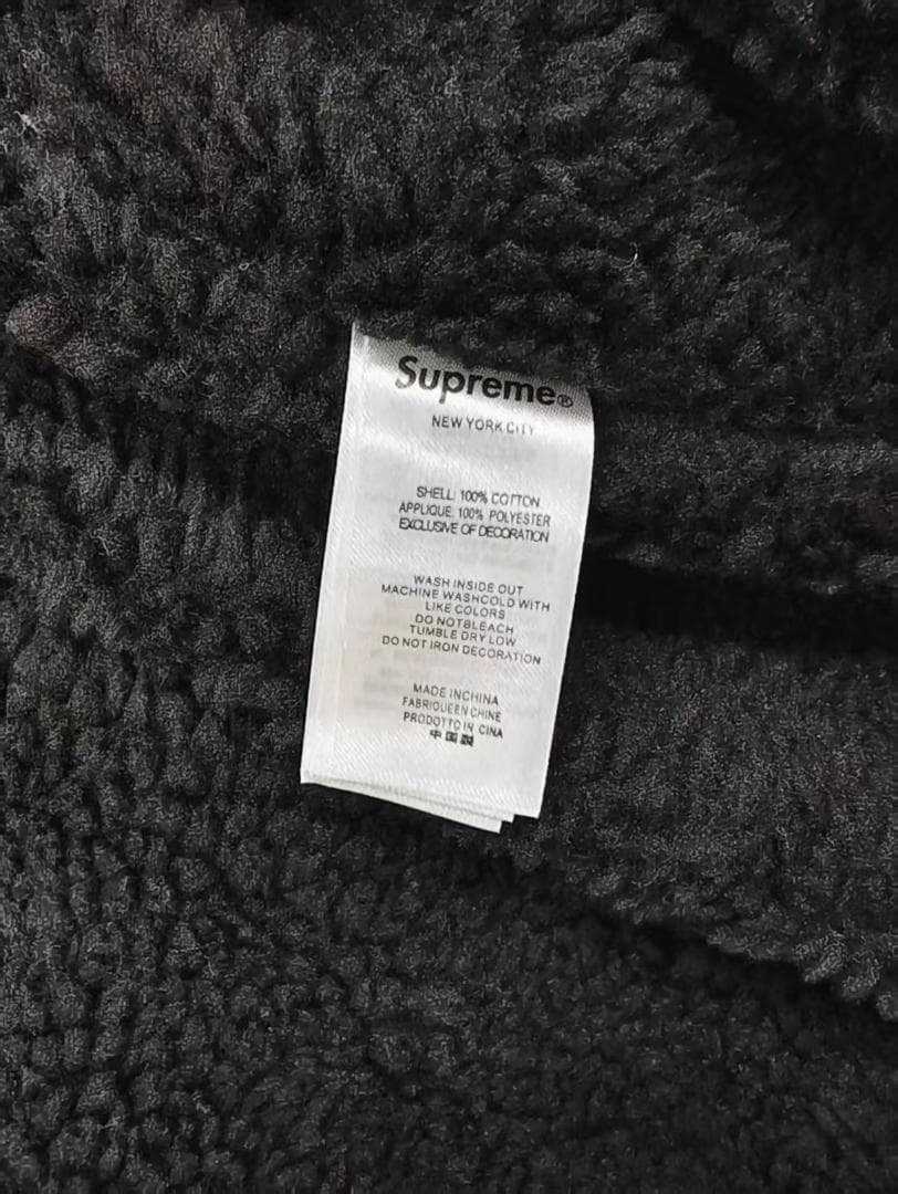 【24FW】Supreme Shearling Bomber Jacket