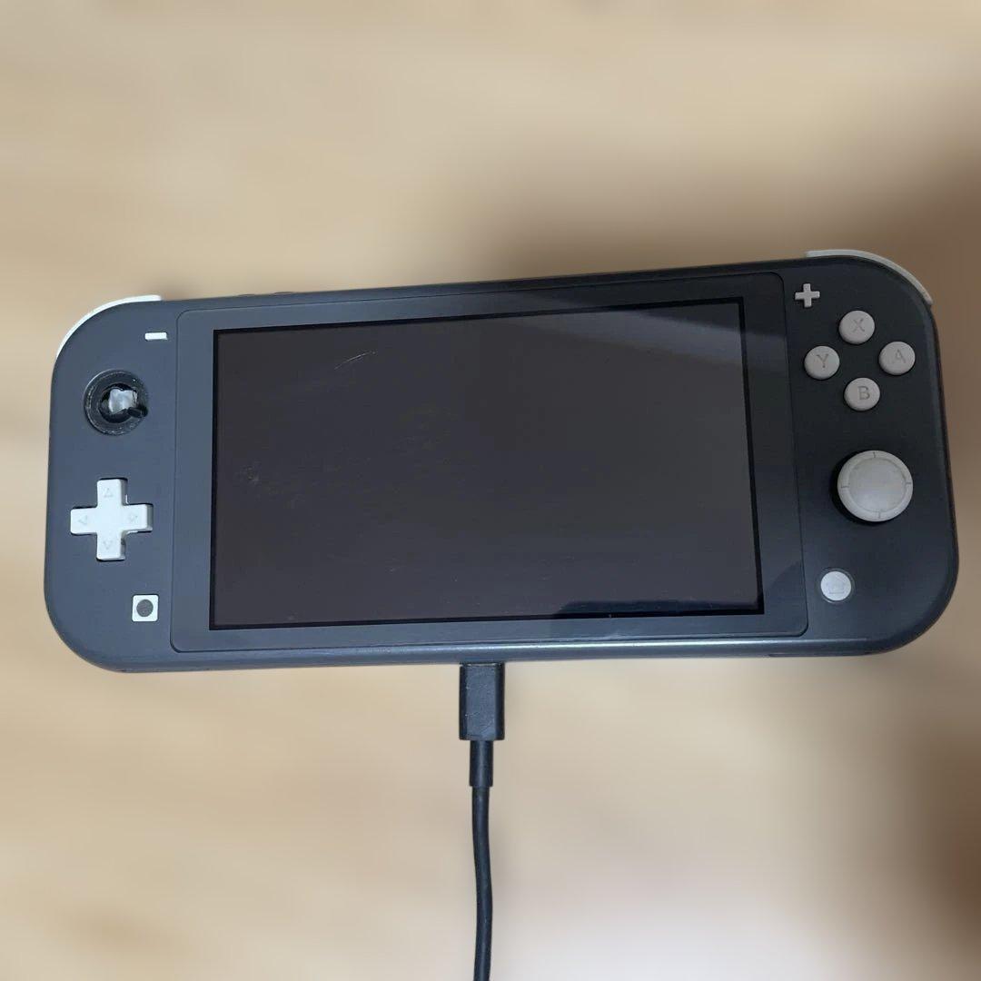 Nintendo任天堂switch lite/スイッチ ライト グレー ジャンク