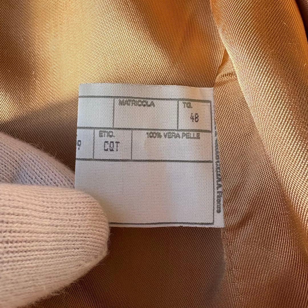 CINQUANTAチンクアンタ スエード ダブルライダース BeamsF 48