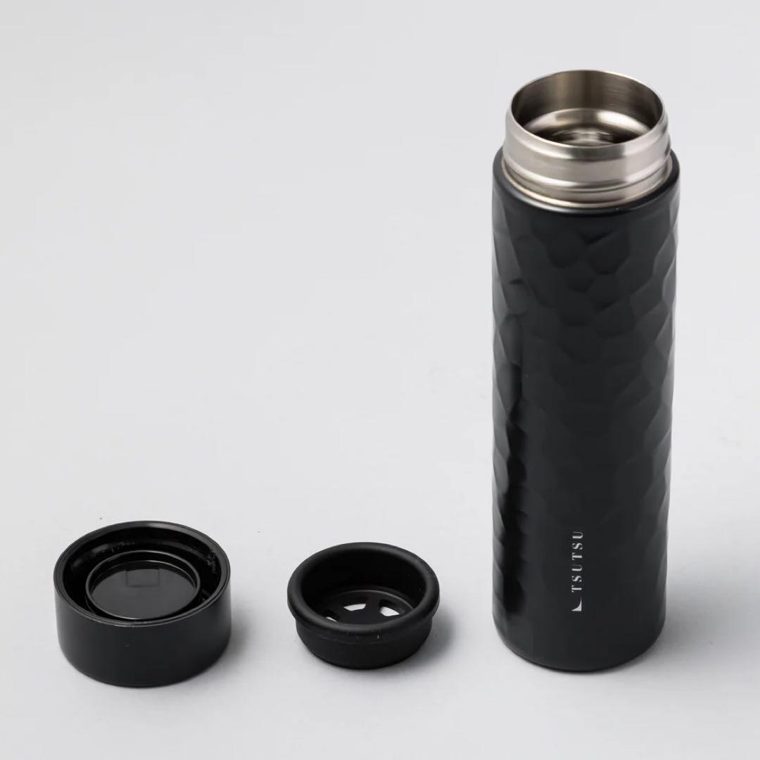 TSUTSU ステンレタンブラー 270ml ボロノイブラック　水筒