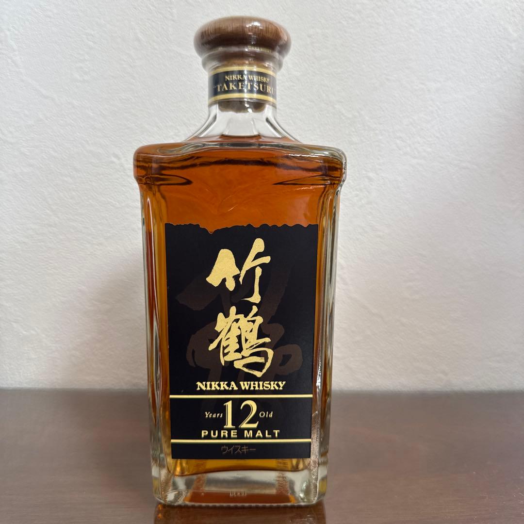 週末限定値下】古酒　未開封　竹鶴 12年 ピュアモルト　660ml 美品