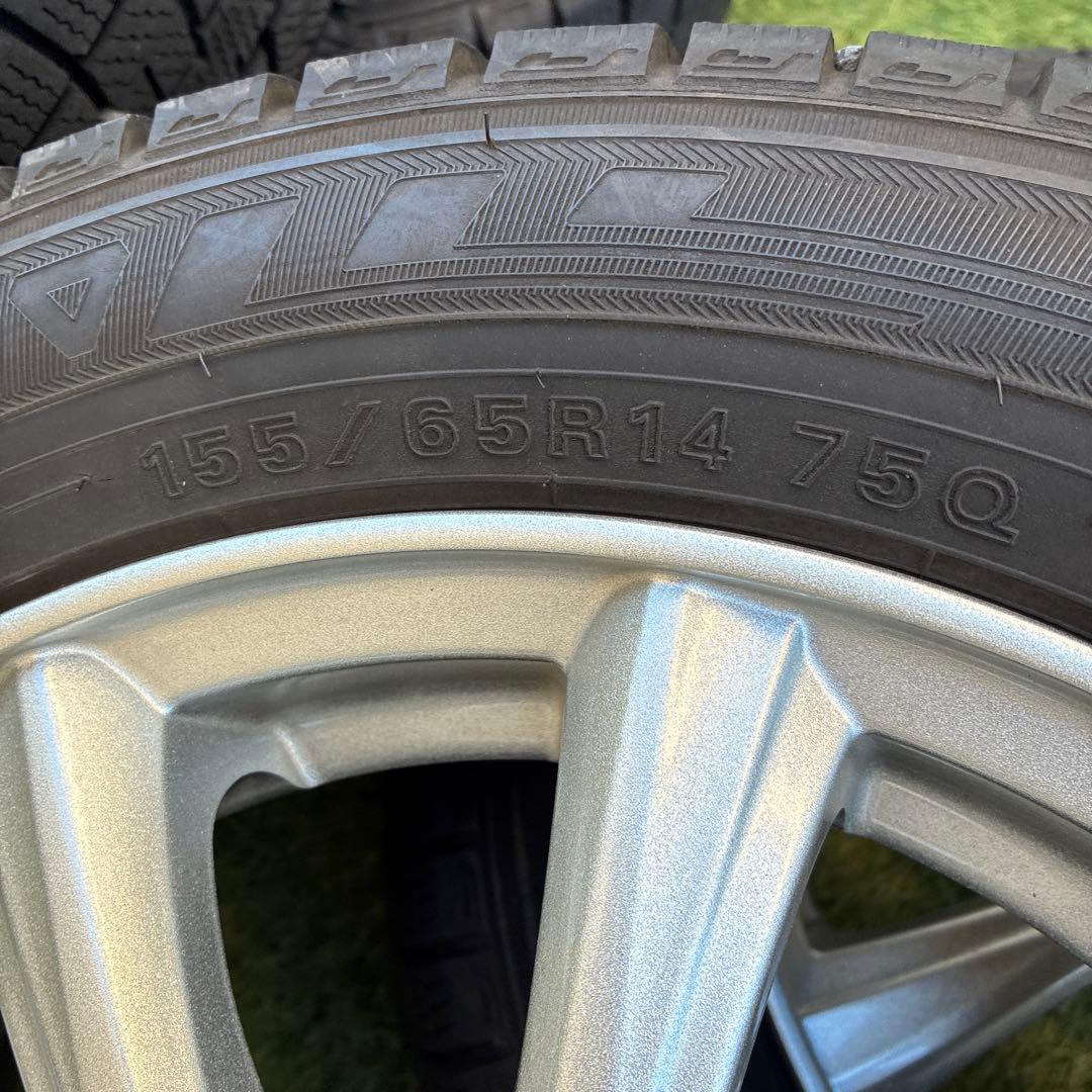 WINTER MAXX03スタッドレスタイヤ 155/65R14 4本セット