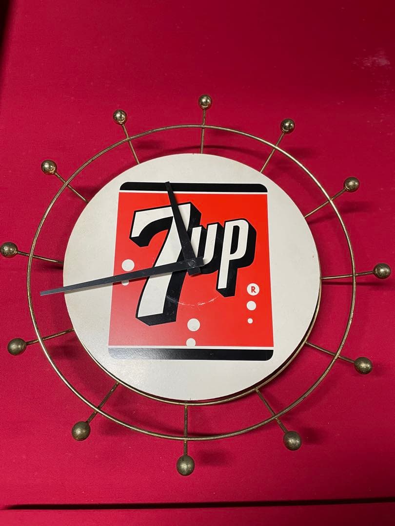 ヴィンテージ 7up ウォールクロック 50's ロカビリー