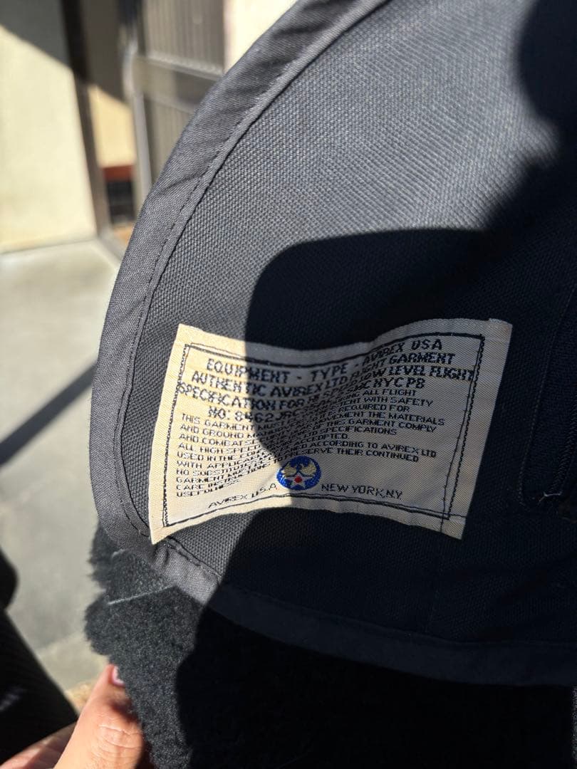 AVIREX B-3 ムートンジャケット フライトジャケット シープスキン