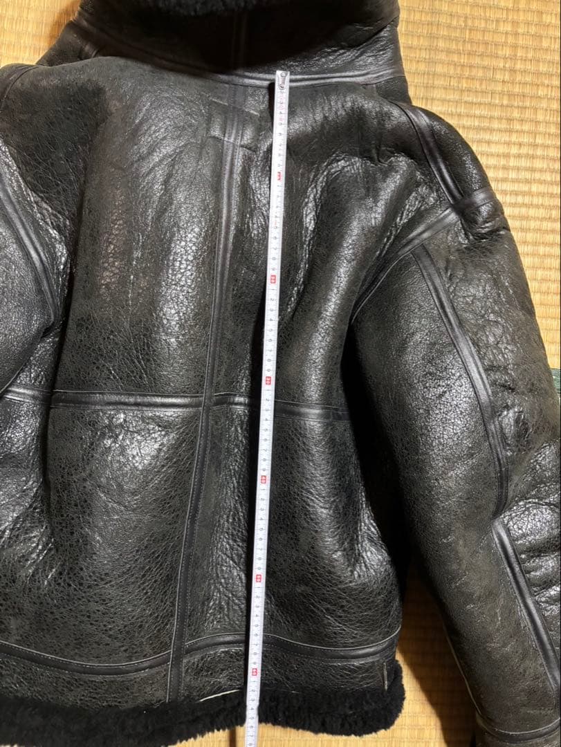 AVIREX B-3 ムートンジャケット フライトジャケット シープスキン