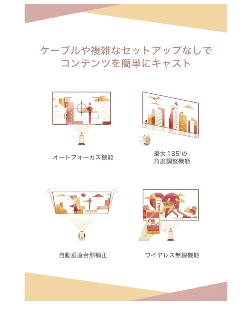 BenQ GV30 ポータブルプロジェクター 本体