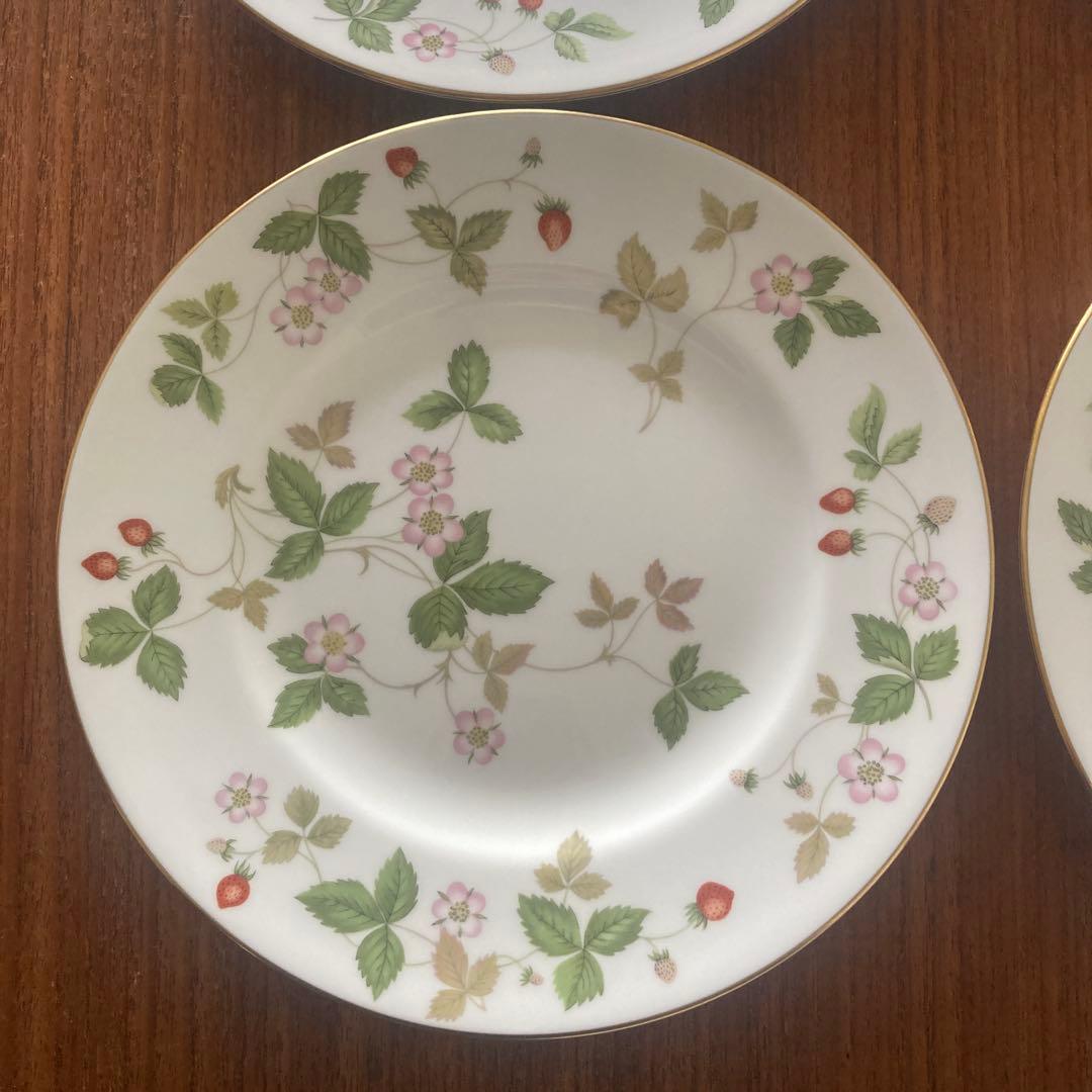 WEDGEWOOD ワイルドストロベリー20cm ６枚