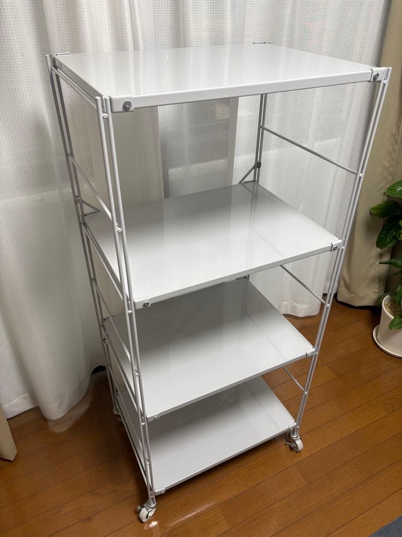 【無印良品】スチールユニットシェルフ　グレー