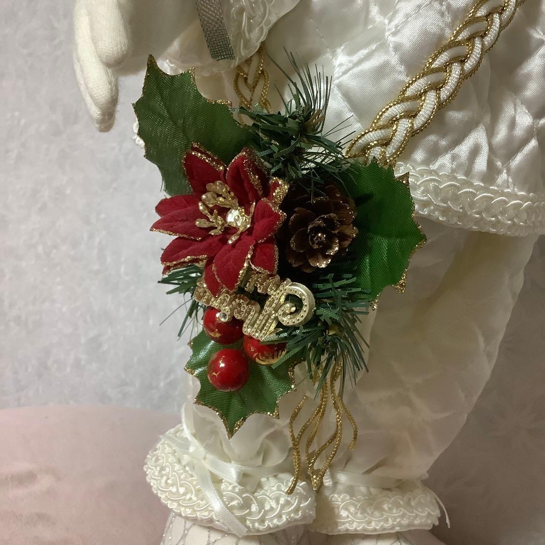 米山京子風　ハンドメイド　ドール 手づくり　人形　クリスマス　サンタクロース