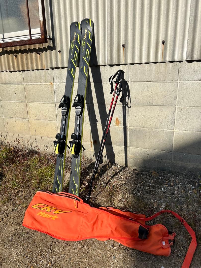 DS.2 RC Hart スキー 163cm ストック付き