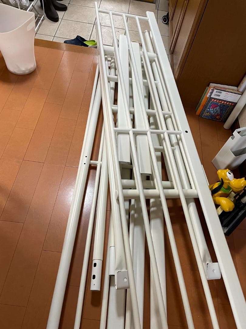 埼玉県 引取り/引渡し限定 IKEA TROMSÖ ホワイト ロフトベッド