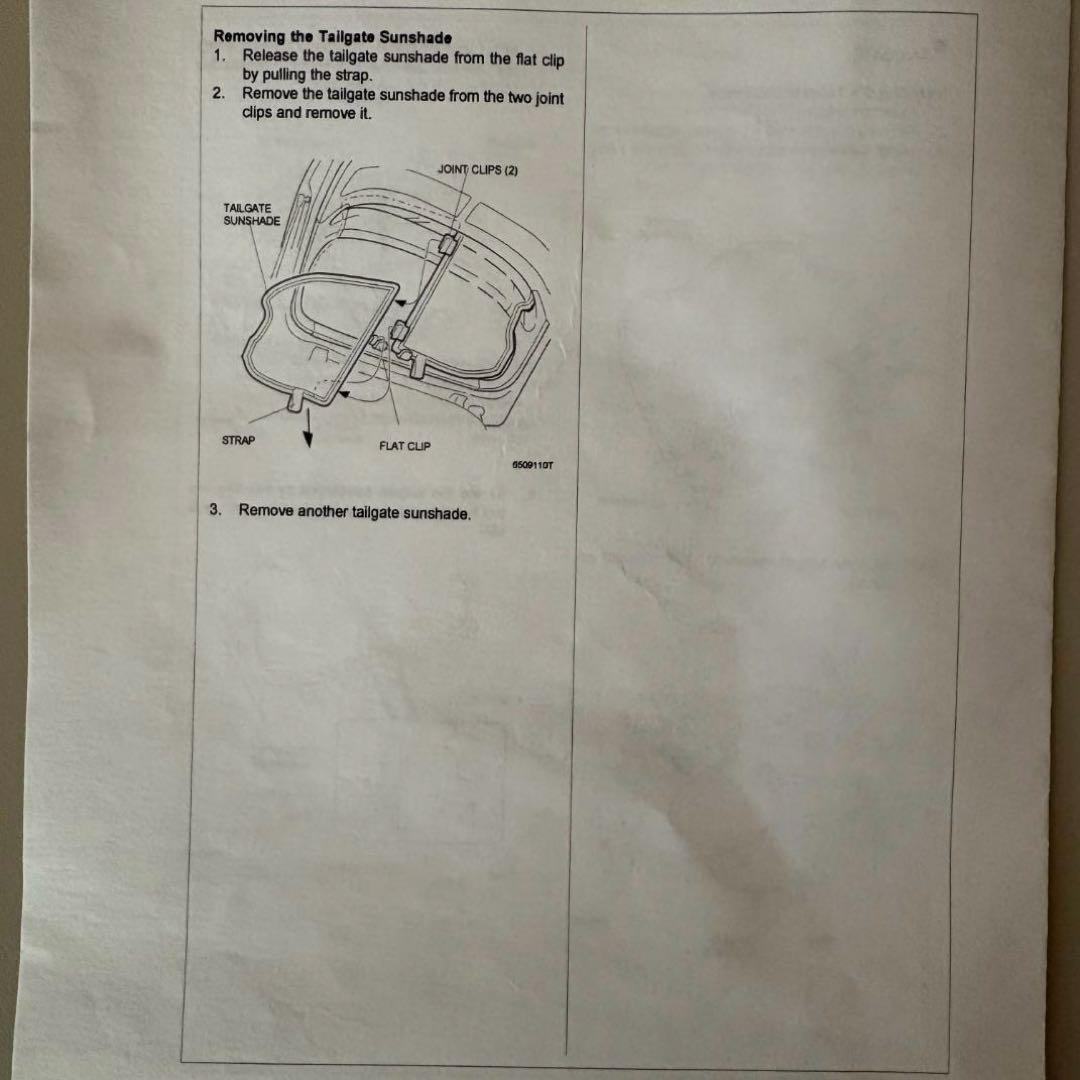 【希少】UK HONDA純正品 CIVIC FN2 サンシェード タイプRユーロ