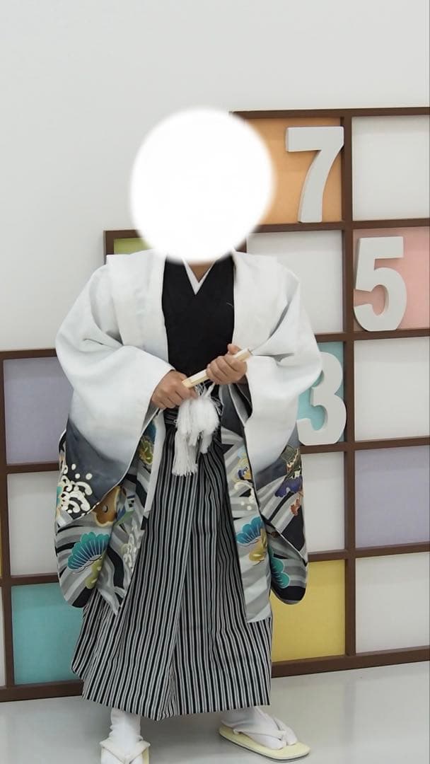 七五三　袴　五歳男児　フルセット