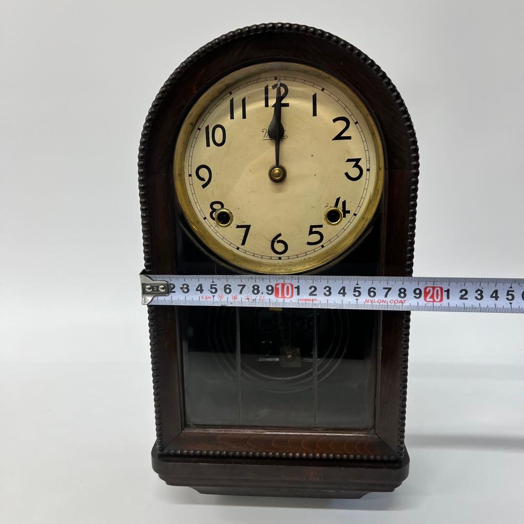 meiji 古時計 置時計 ゼンマイ時計 ボンボン時計 機械式