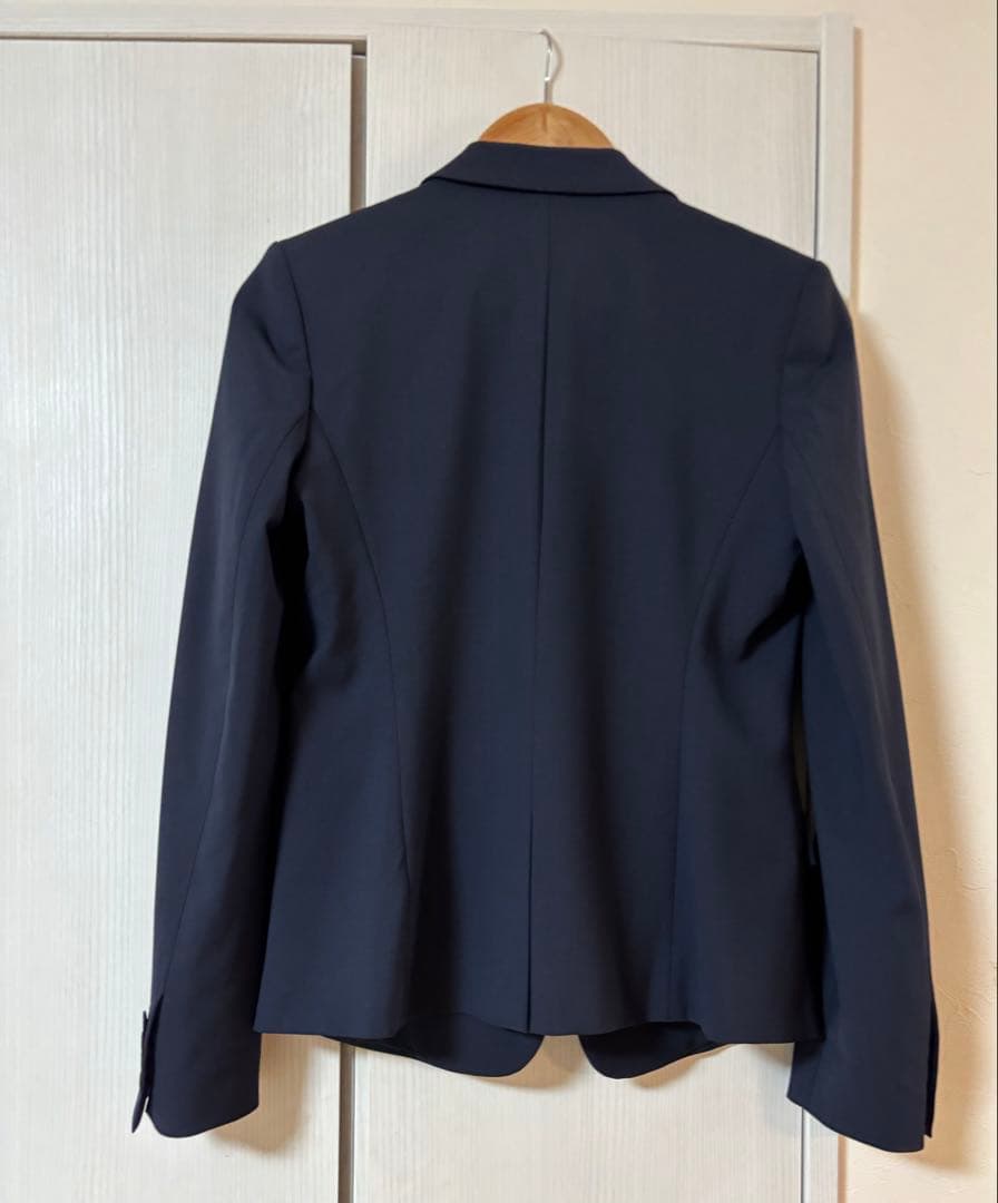 【美品】Theory セオリー　レディースパンツスーツセット　ネイビー　サイズ4