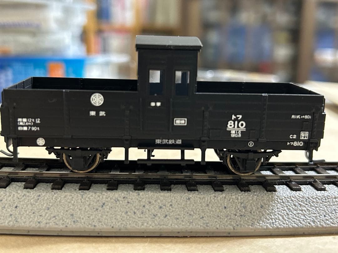 乗工社　1:87 12ミリ　東武トフ801 【美品】