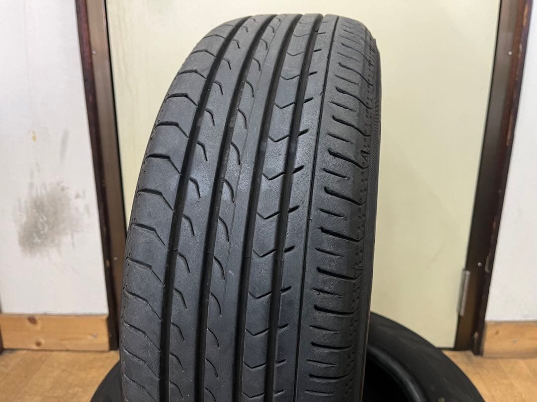 期2024年製 ヨコハマ 中古夏タイヤ 185/60R15 4本セット アクア等
