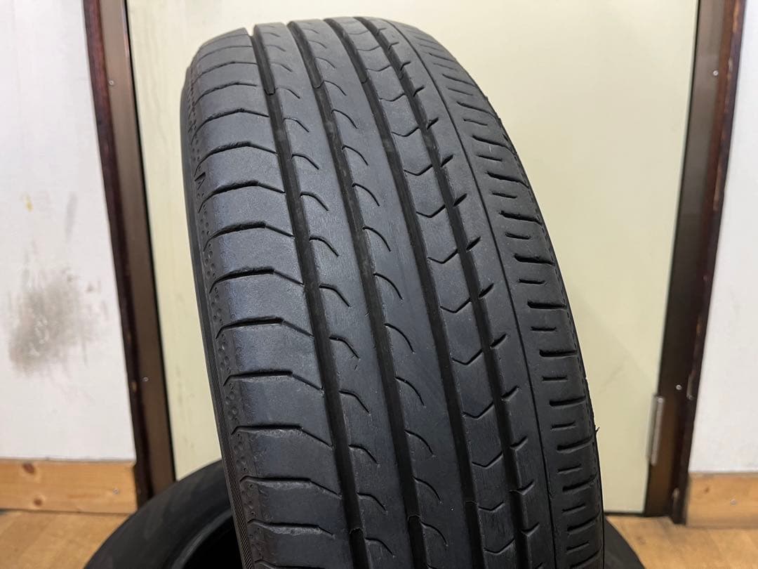 期2024年製 ヨコハマ 中古夏タイヤ 185/60R15 4本セット アクア等
